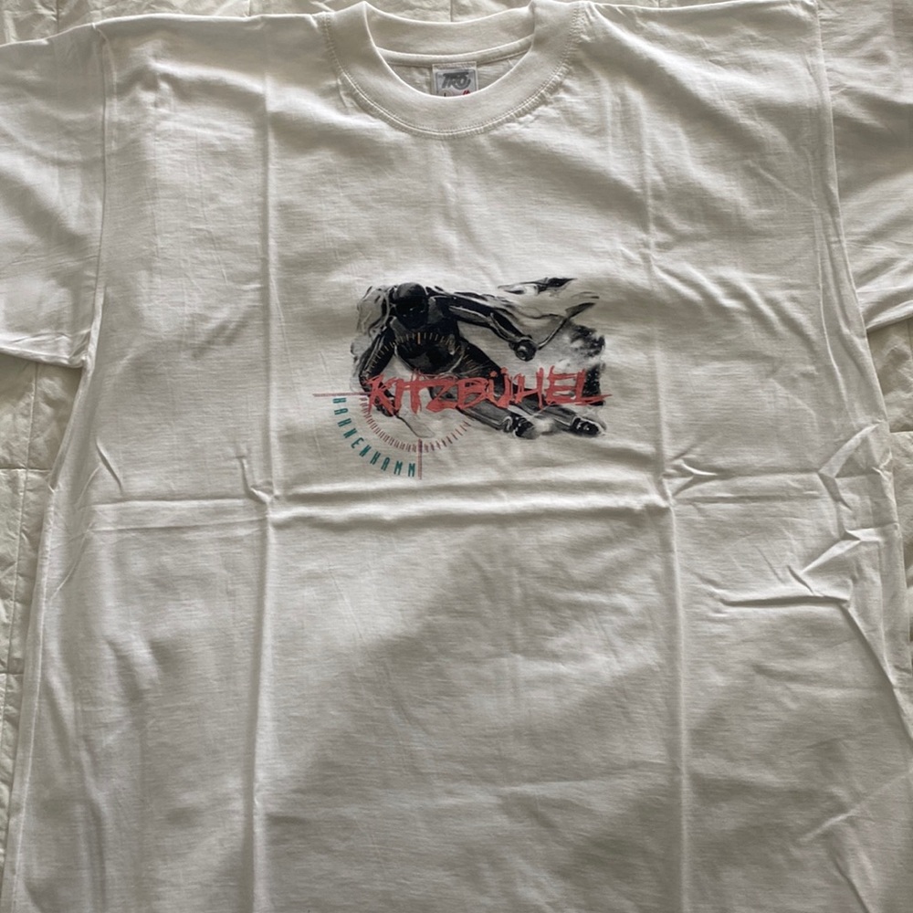 ⛷️Kitzbühel Hahnenhamm Austria Ski Shirts - 2 available - UNISEX - NEW🎿